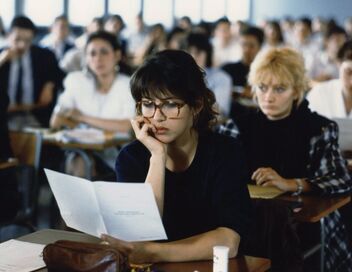 L'étudiante