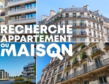 Recherche appartement ou maison