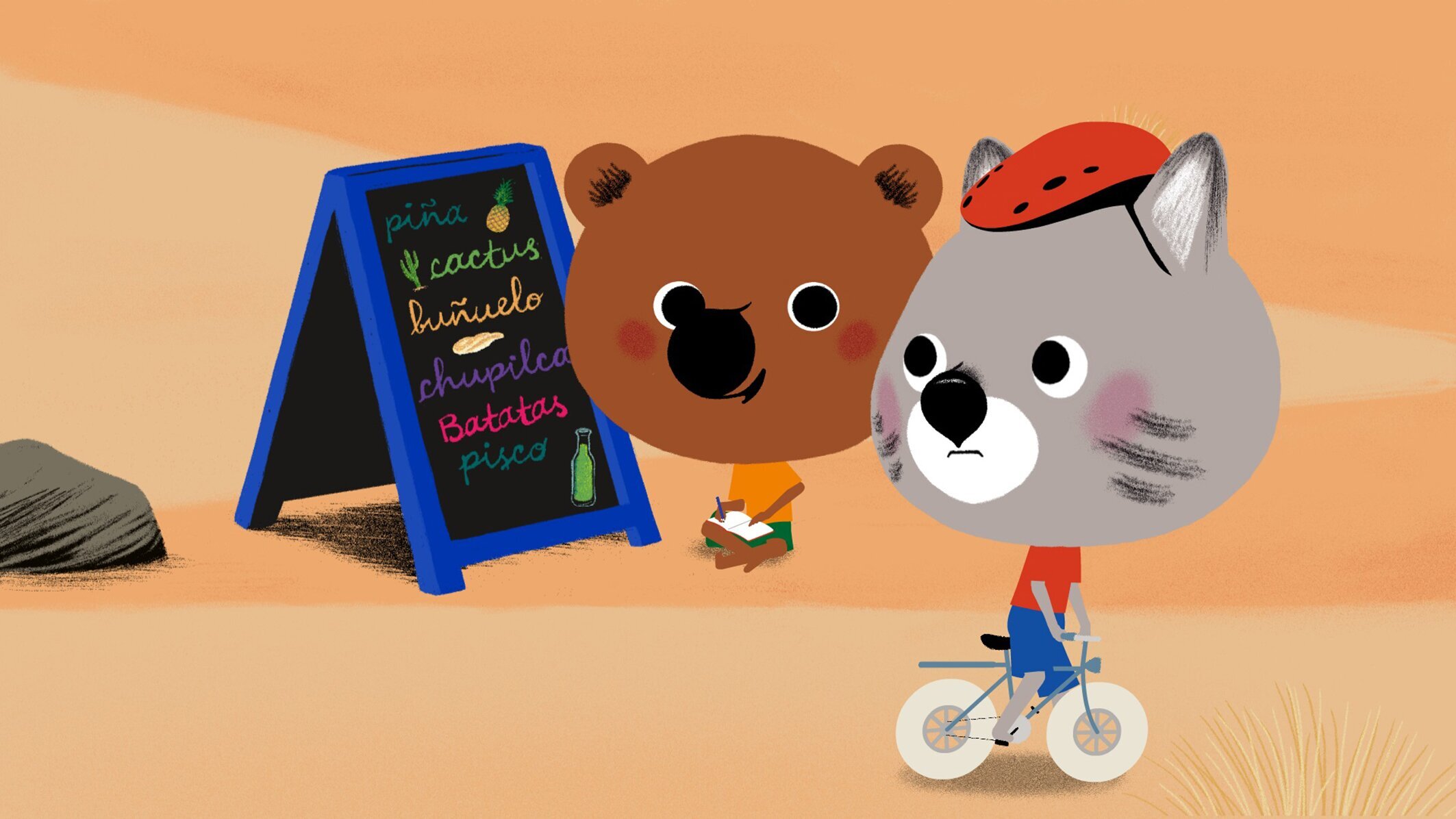 Mouk, der Weltreisebär