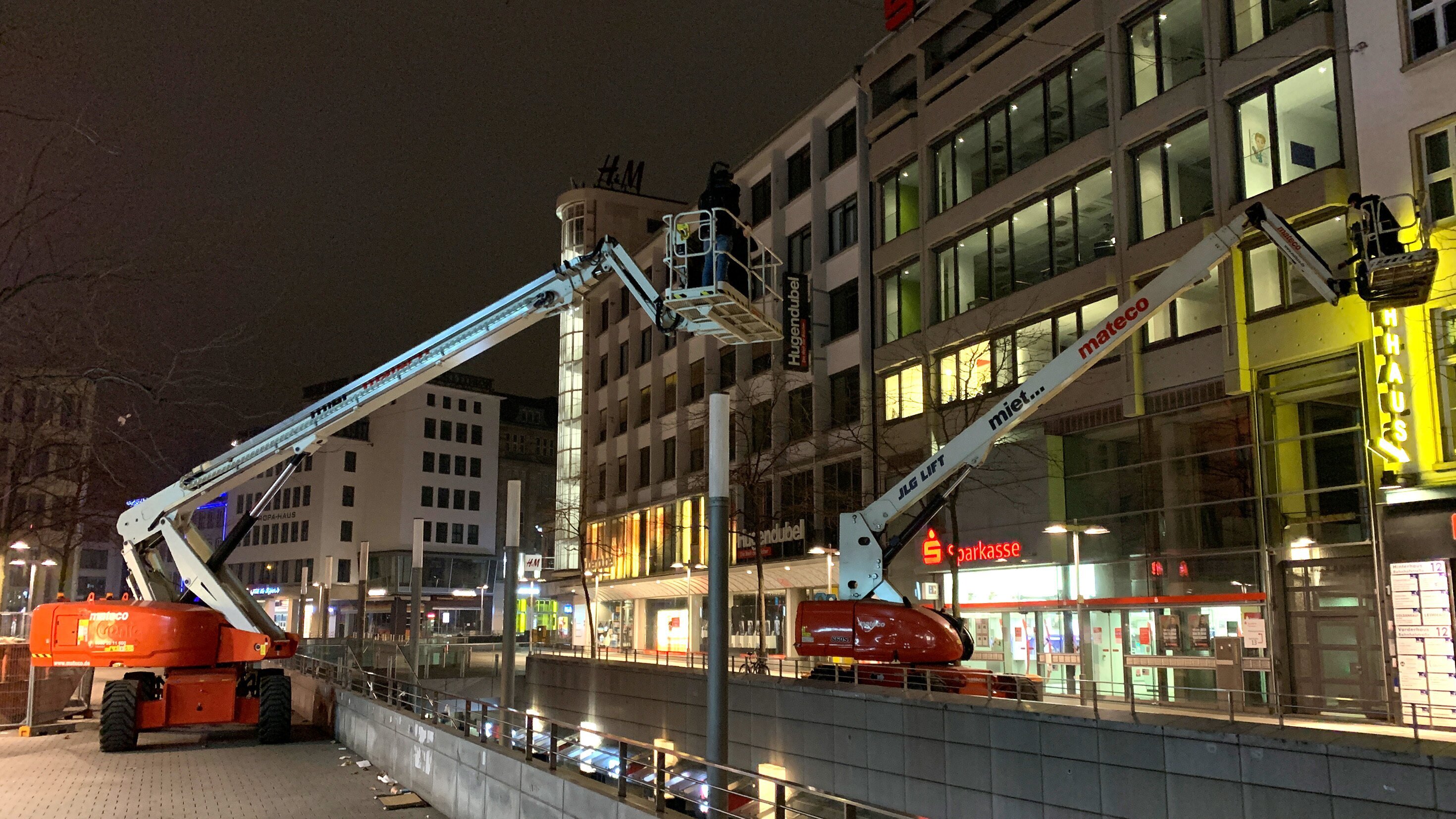 Die Weihnachtsbeleuchter
