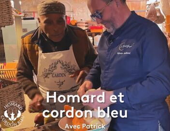 Homard et cordon bleu