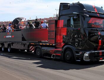 Parade des pilotes F1