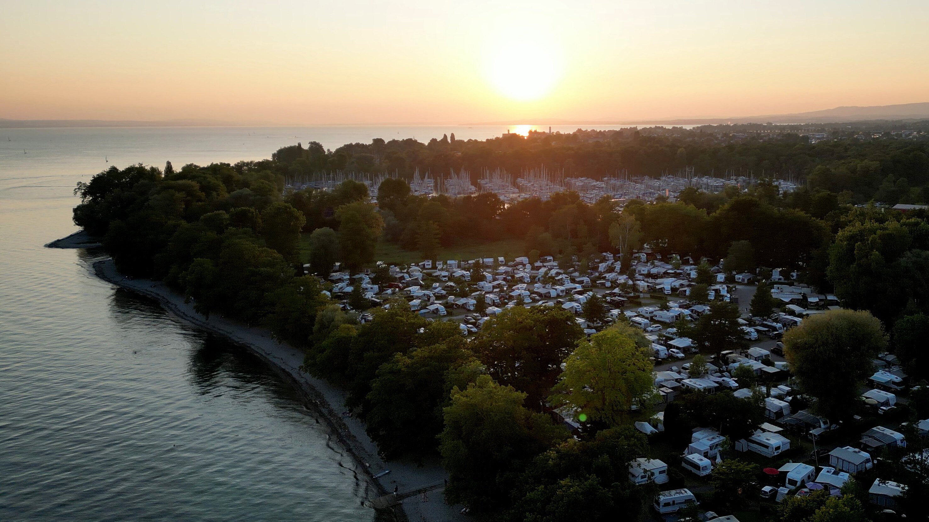 Sommerparadies Bodensee – Camping in Gohren