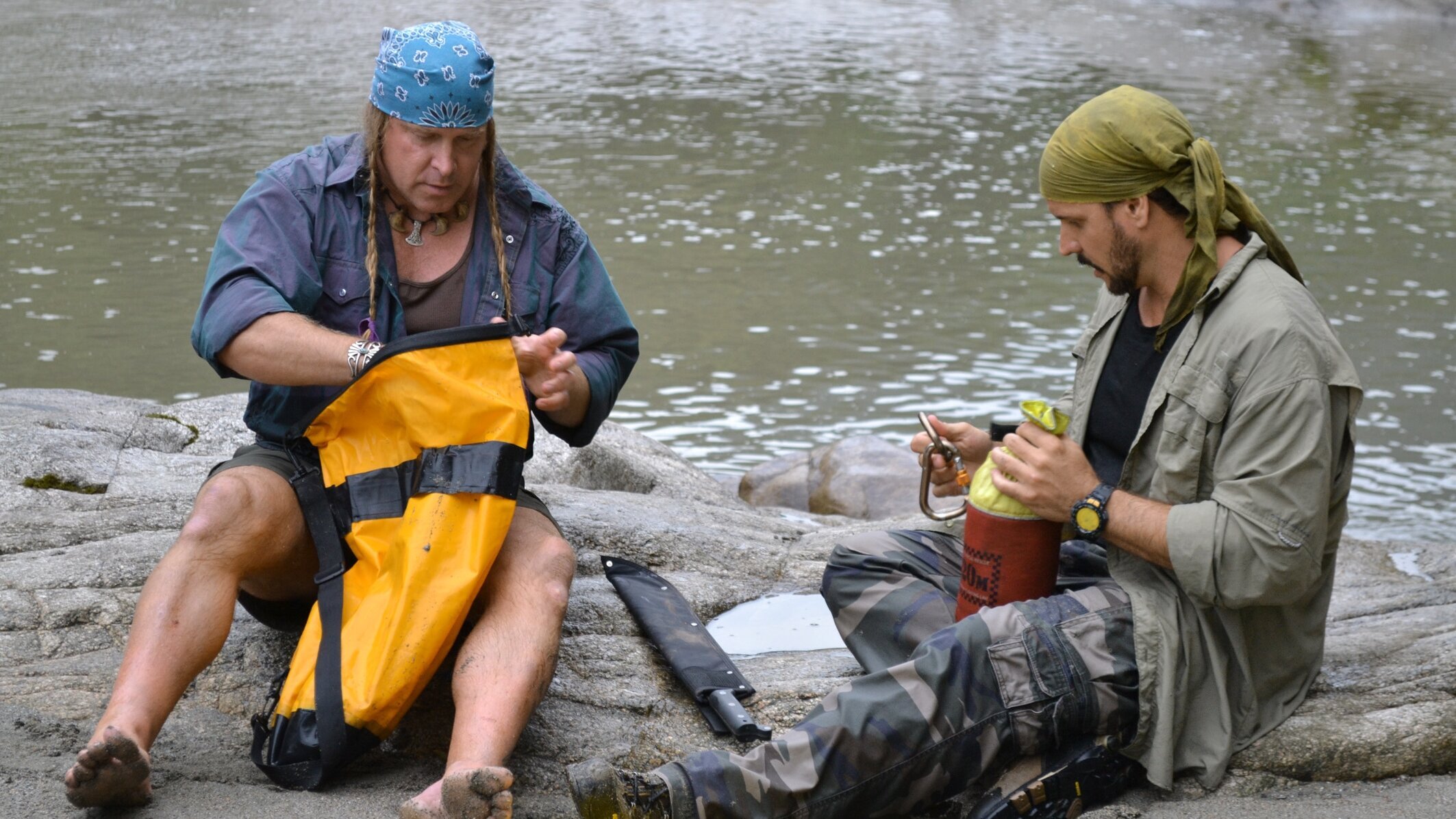 Das Survival-Duo: Zwei Männer, ein Ziel