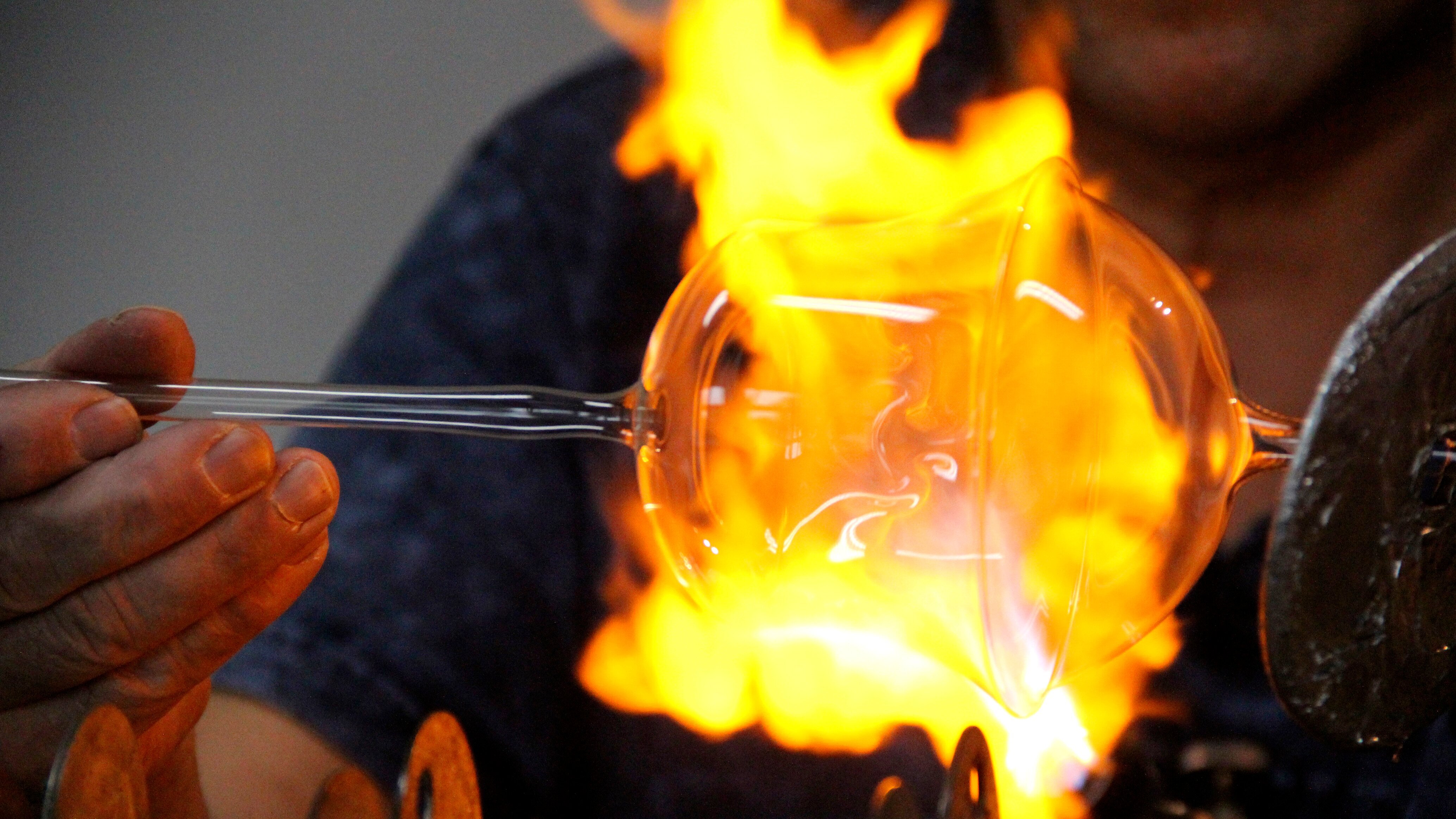 Christbaumschmuck und Weihnachtsland