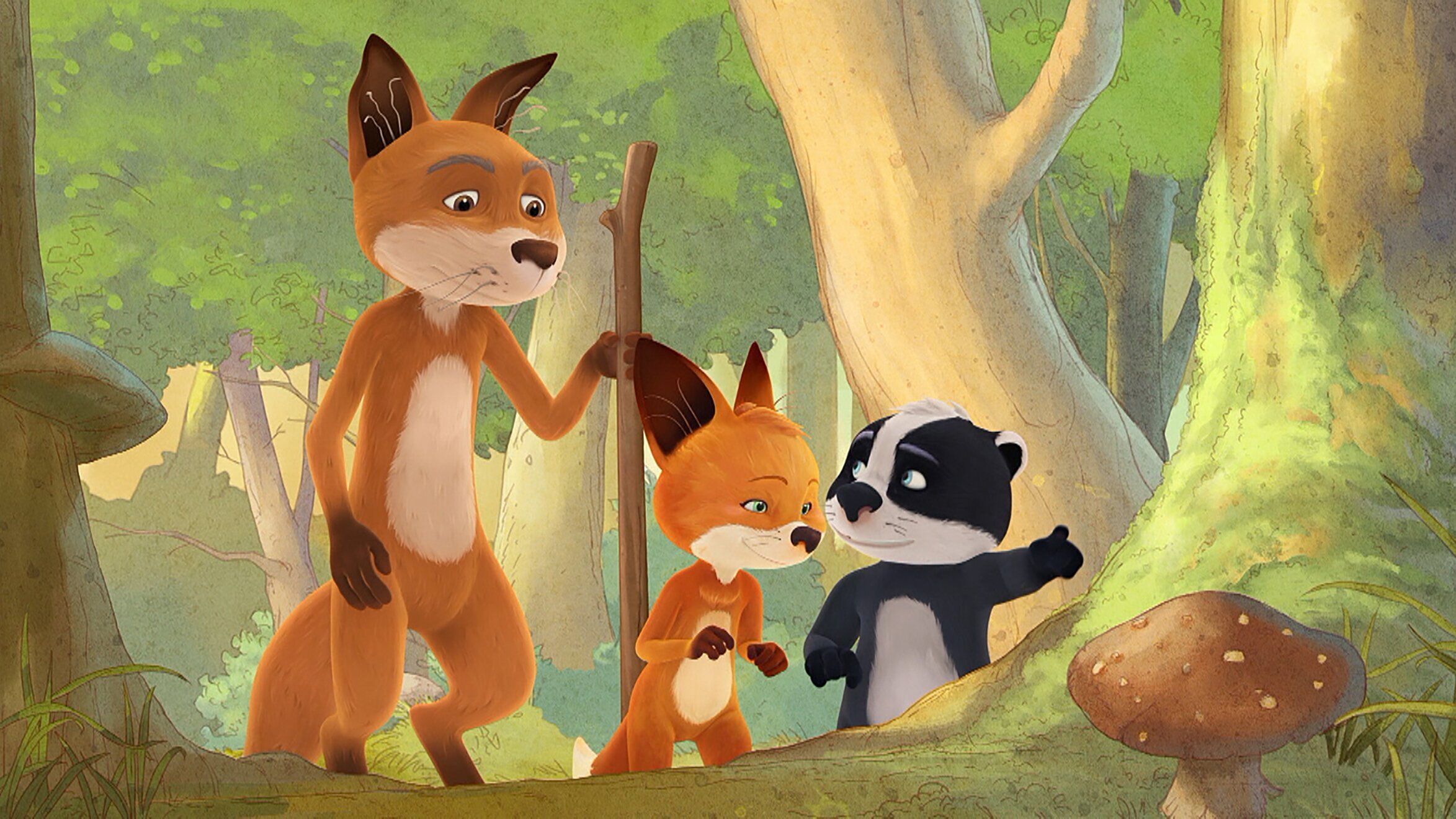 Mama Fuchs und Papa Dachs