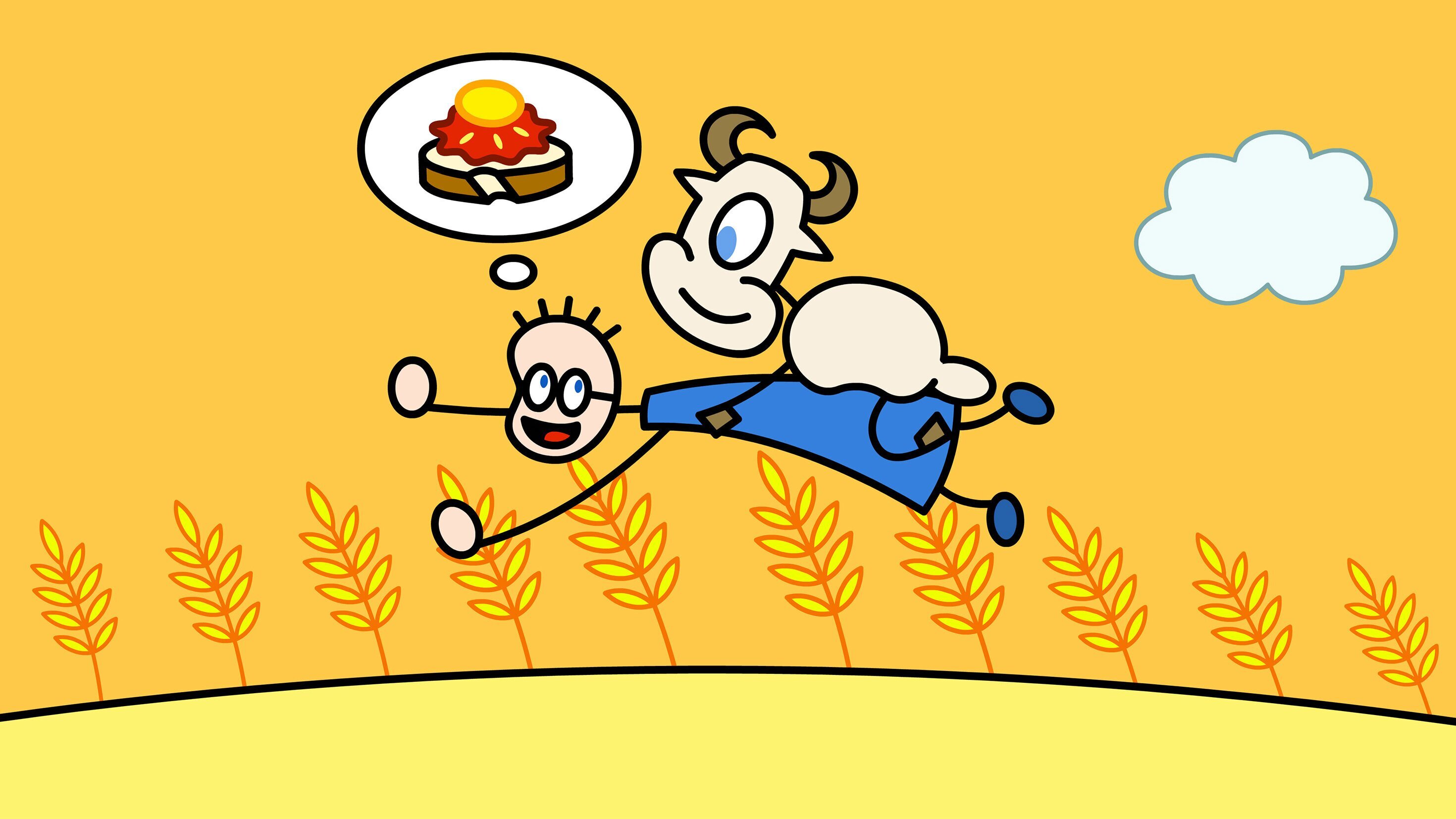 TOM und das Erdbeermarmeladebrot mit Honig