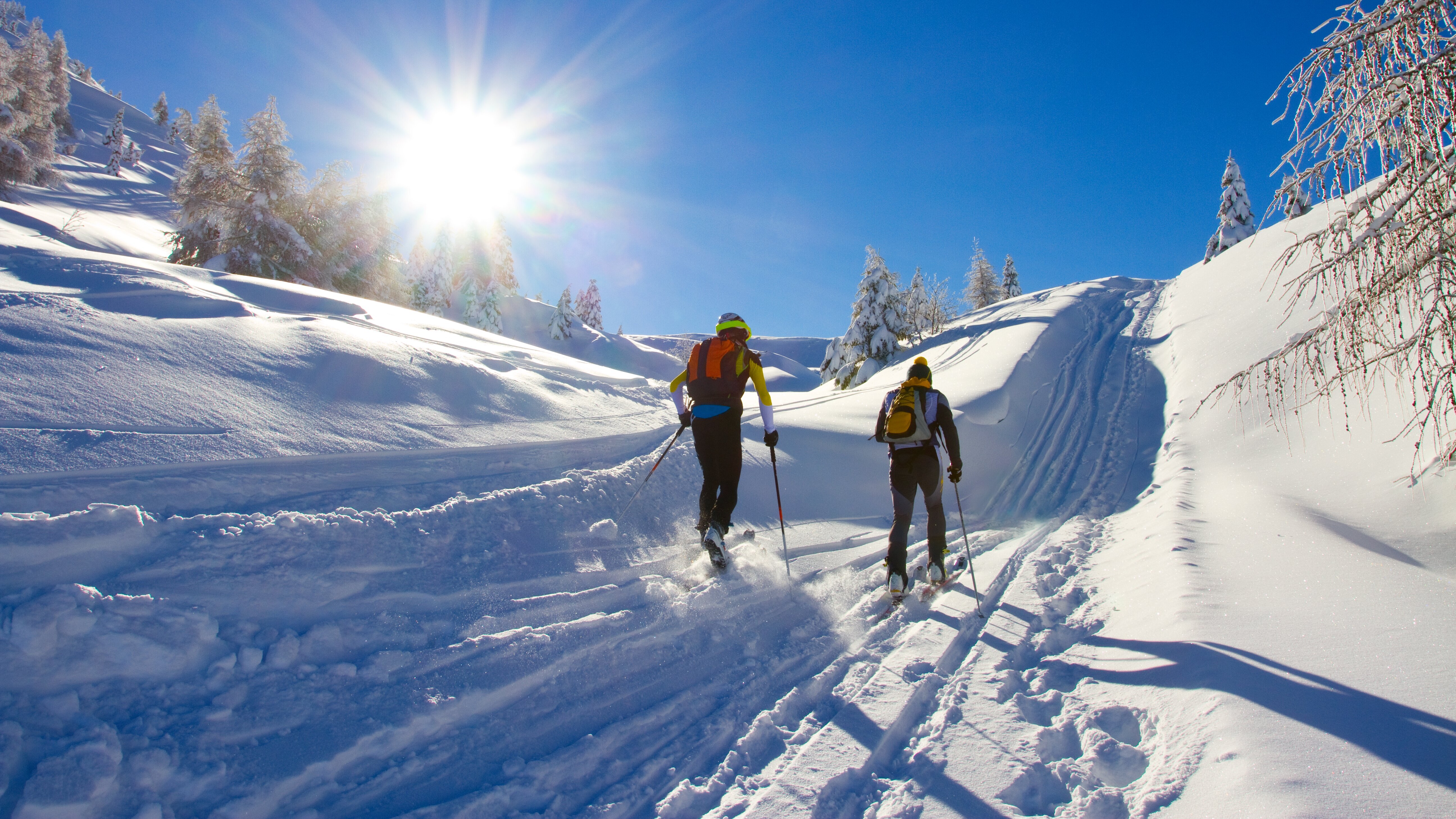 Langlauf – 10 km freie Technik Männer, Teilaufzeichnung