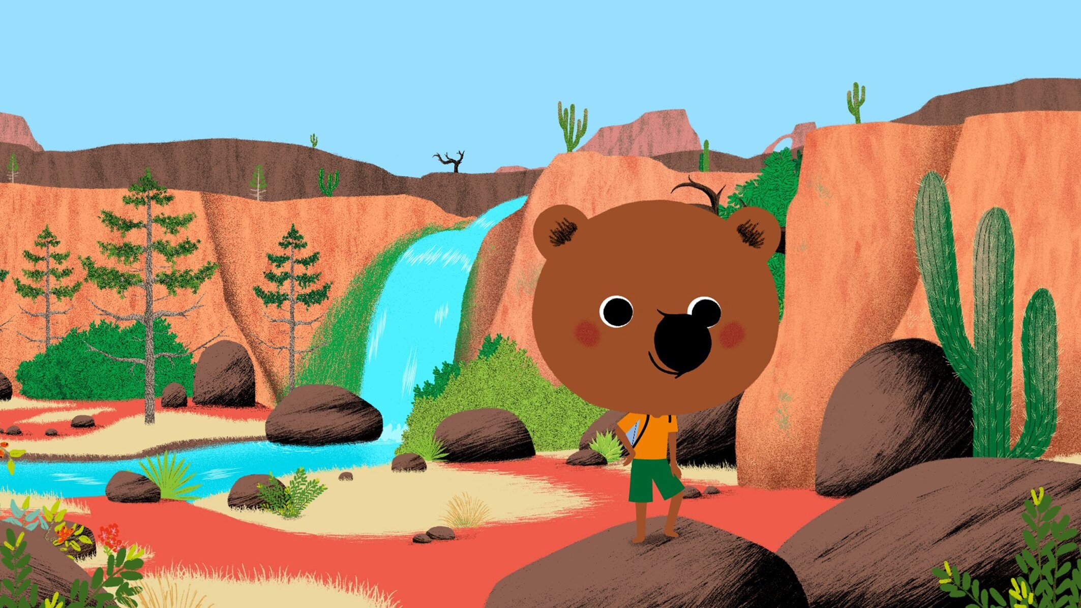 Mouk, der Weltreisebär