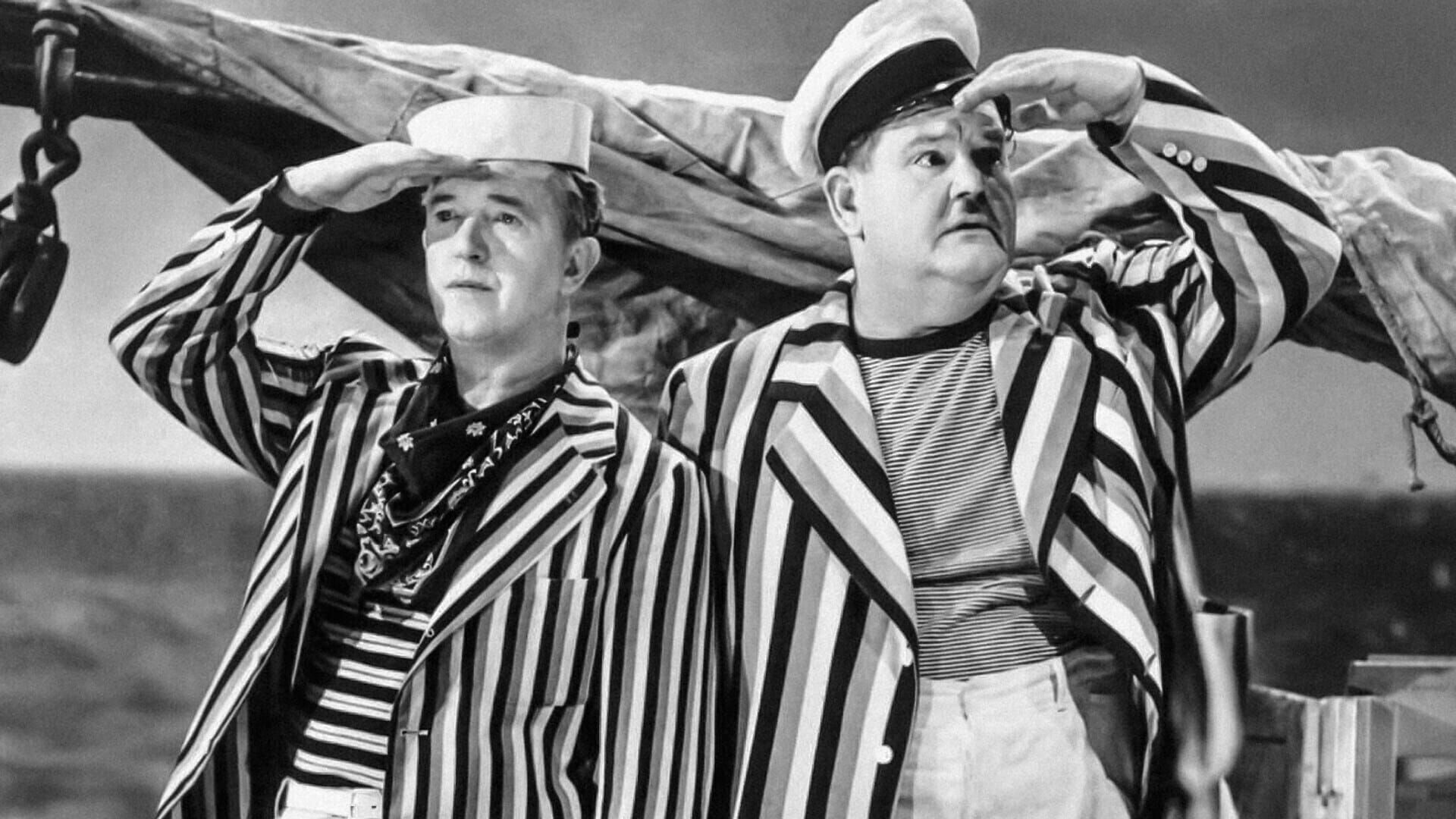 Dick und Doof auf hoher See