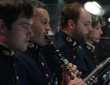 L'orchestre de la Garde républicaine à l'Opéra-Comique