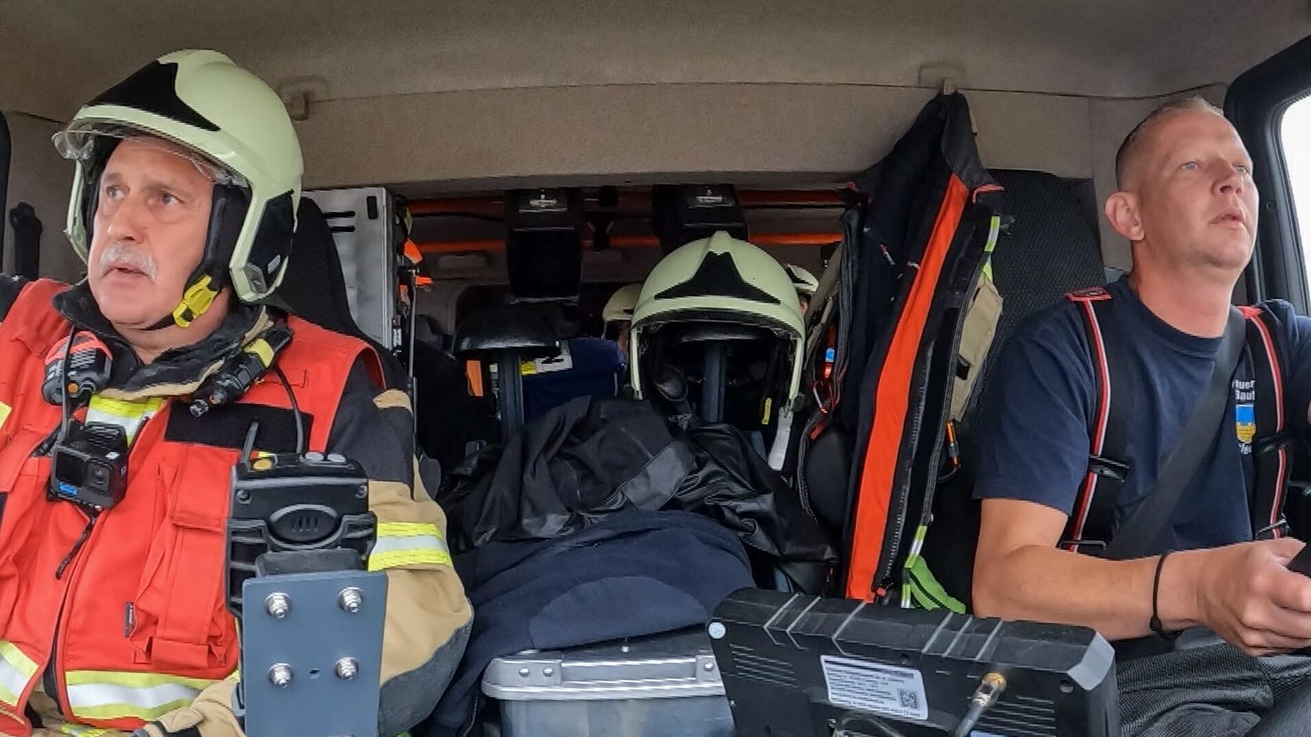 112: Feuerwehr im Einsatz