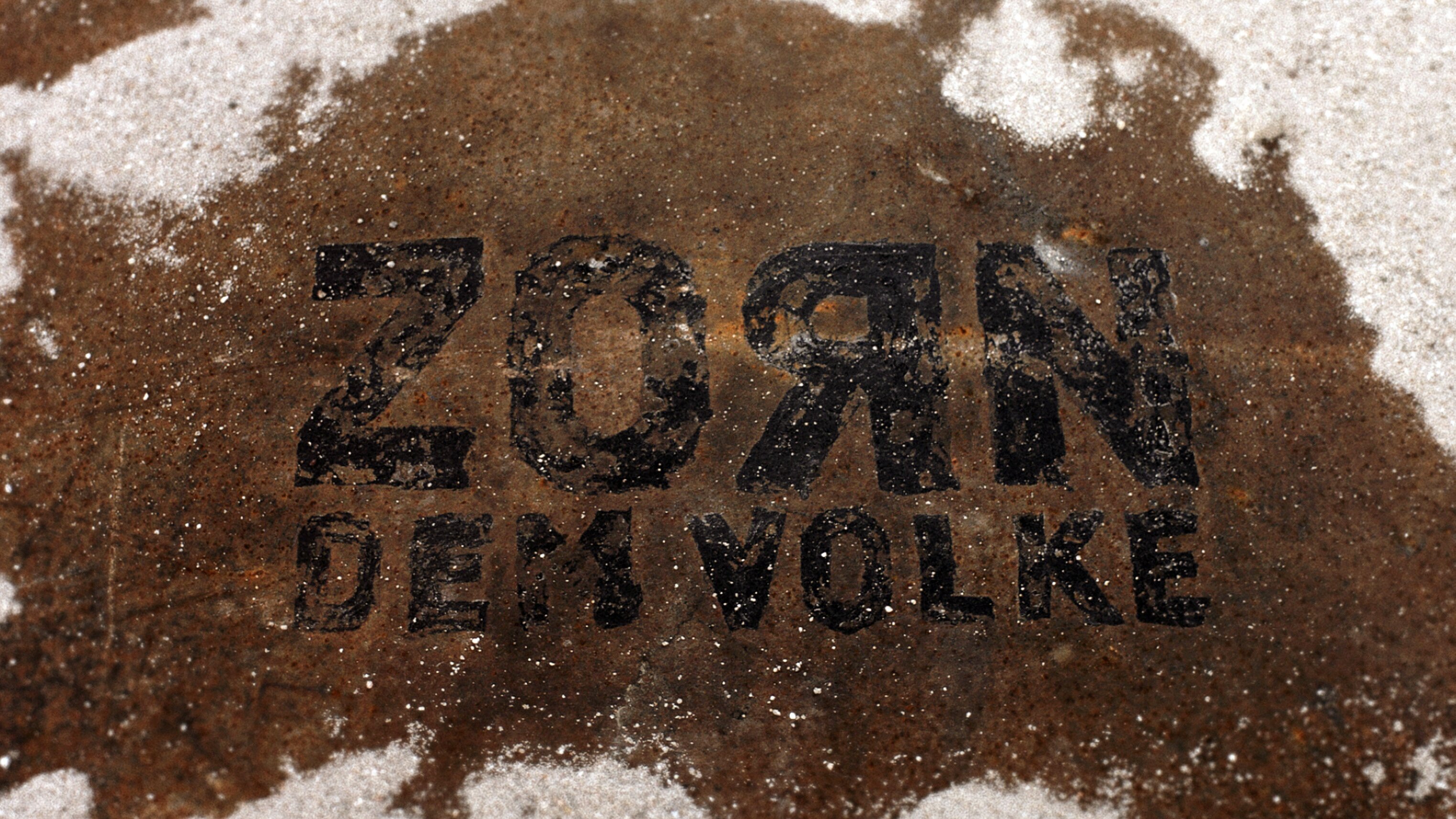 Zorn dem Volke