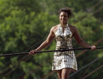 Tatiana funambule, des Cévennes au stade de France