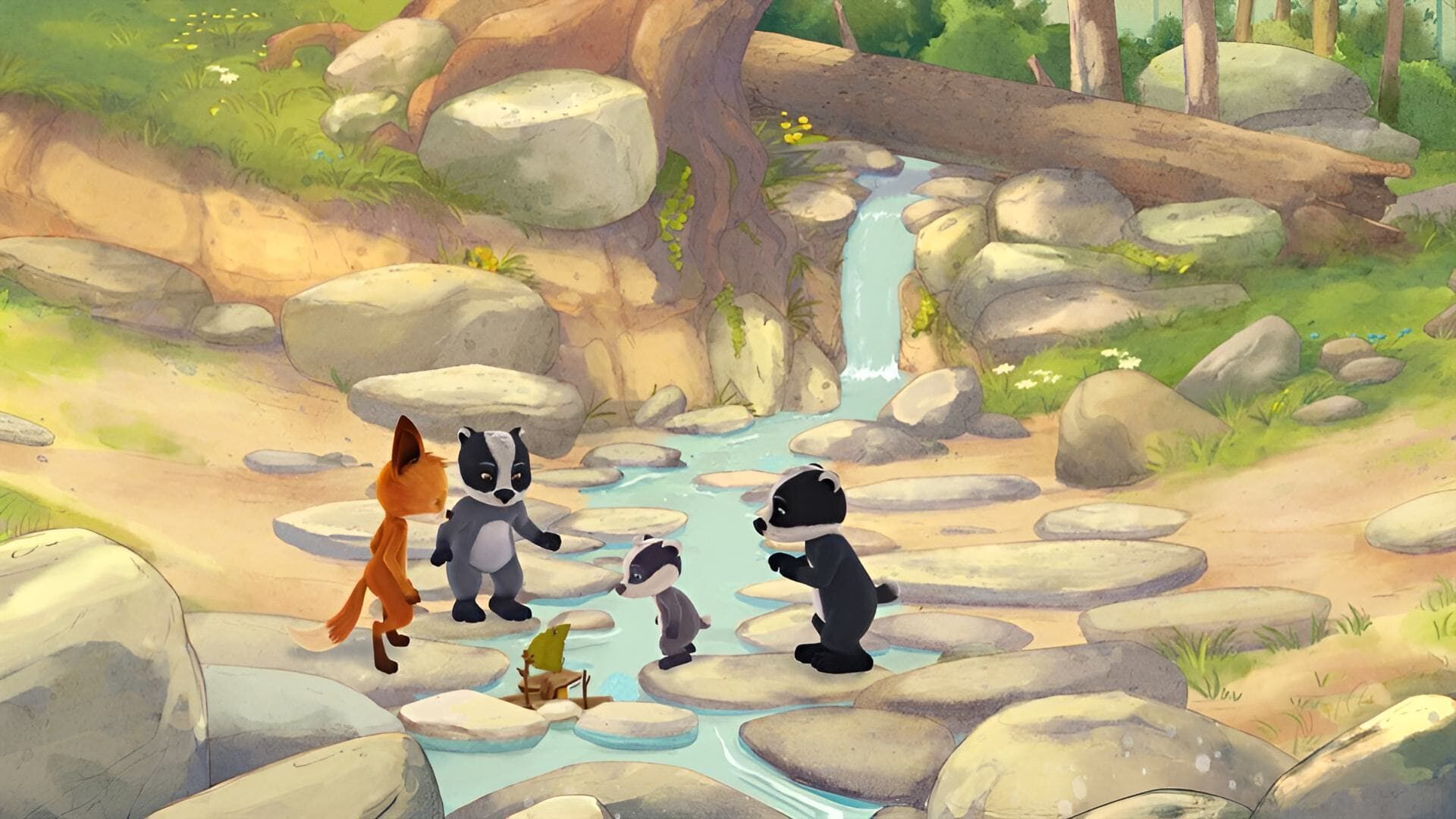 La Famille Blaireau-Renard