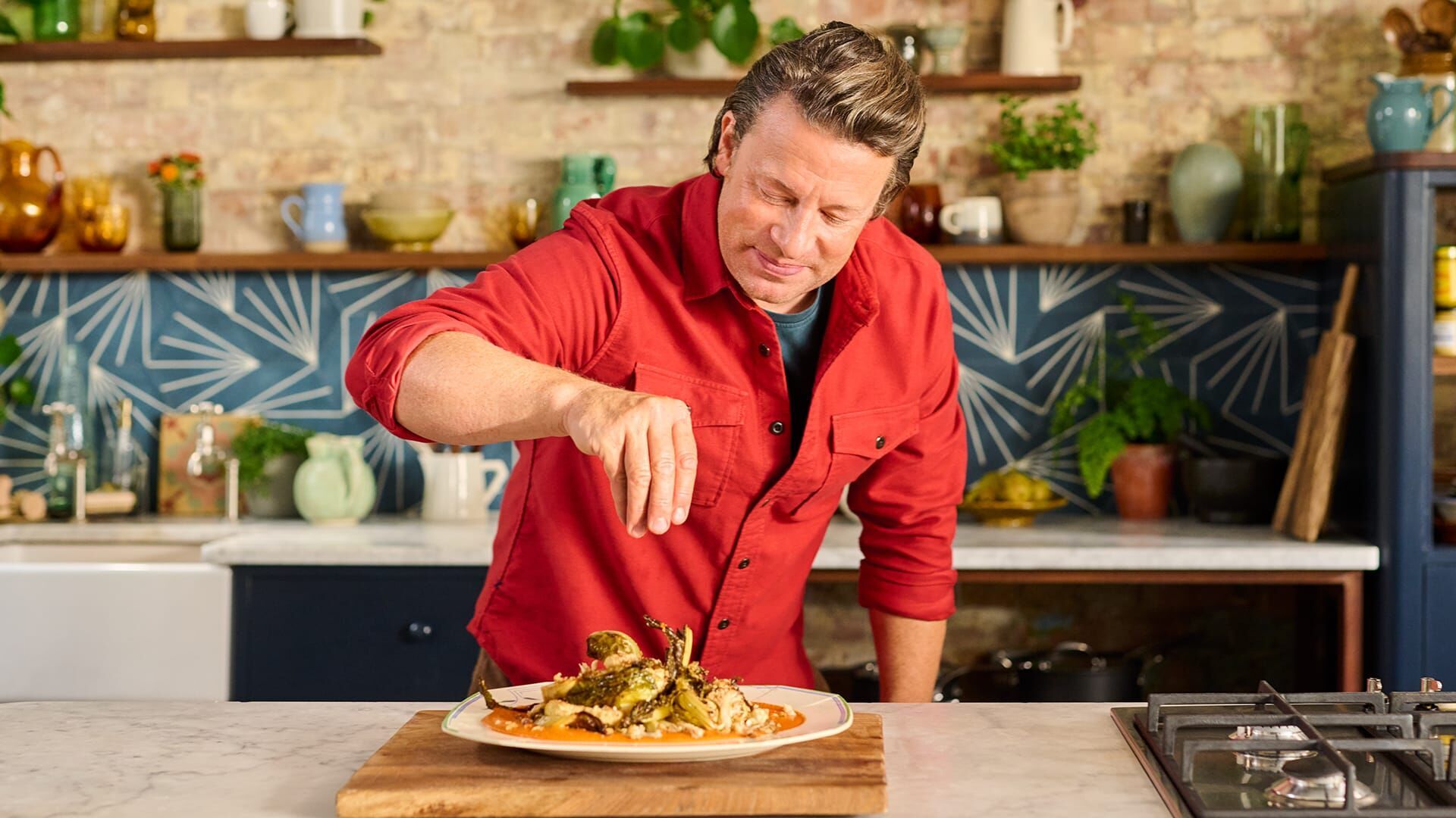 Jamie Oliver – 5-Zutaten-Mittelmeerküche