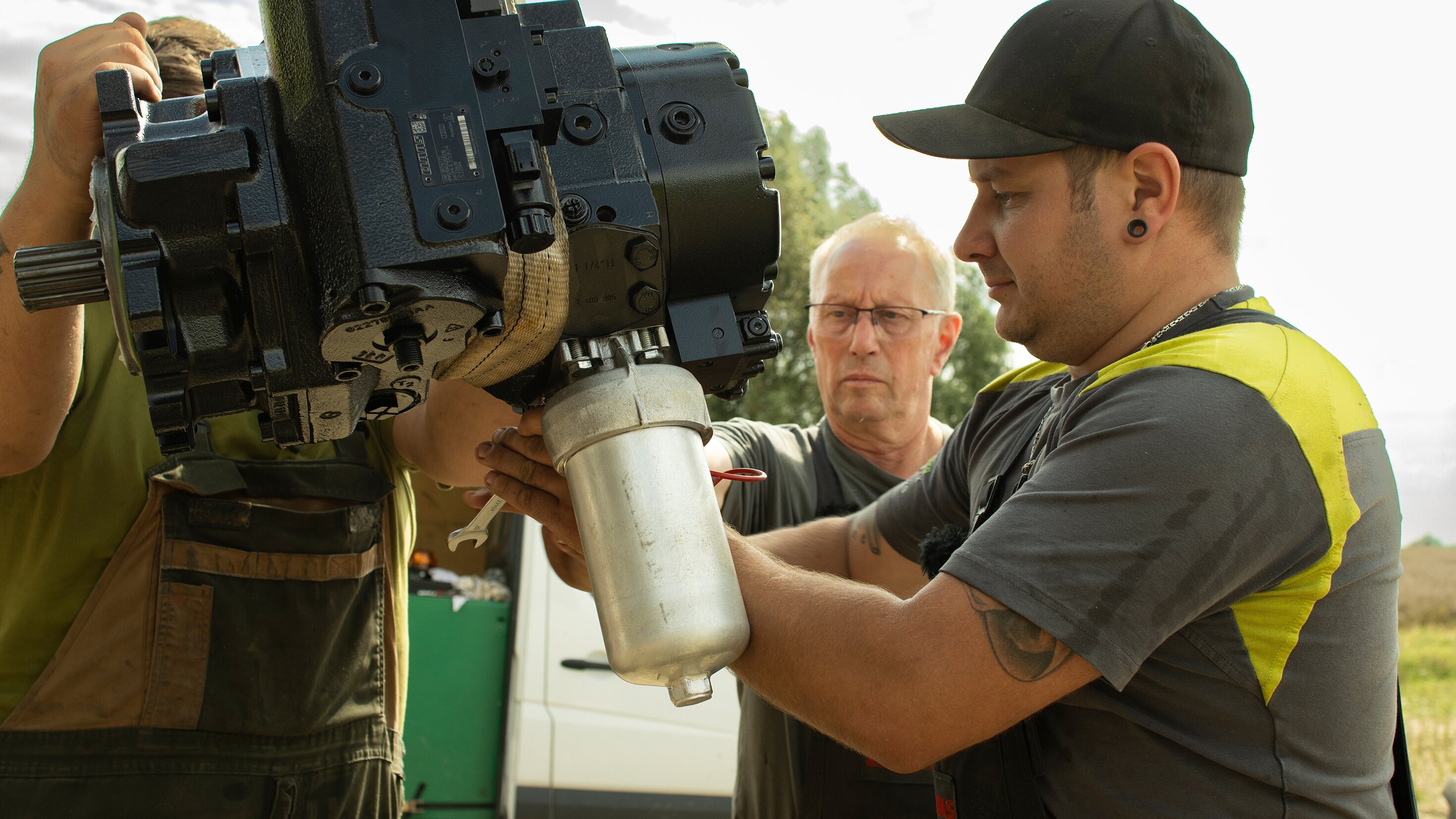 Werner & Robby retten die Ernte