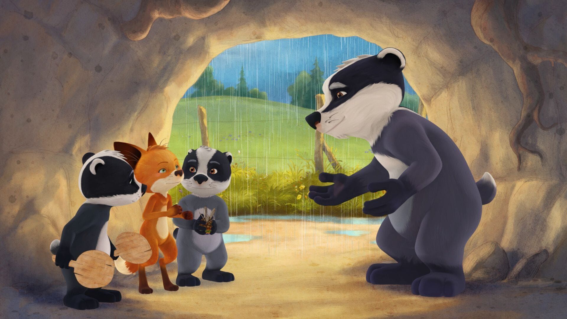 La Famille Blaireau-Renard