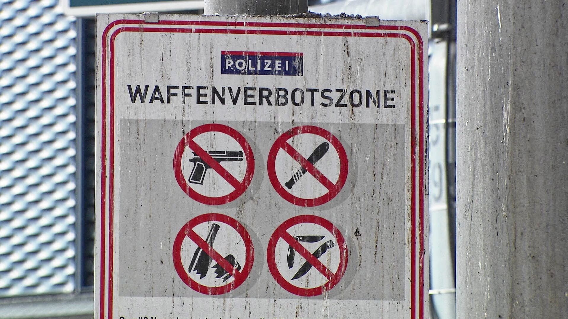 In der Verbotszone