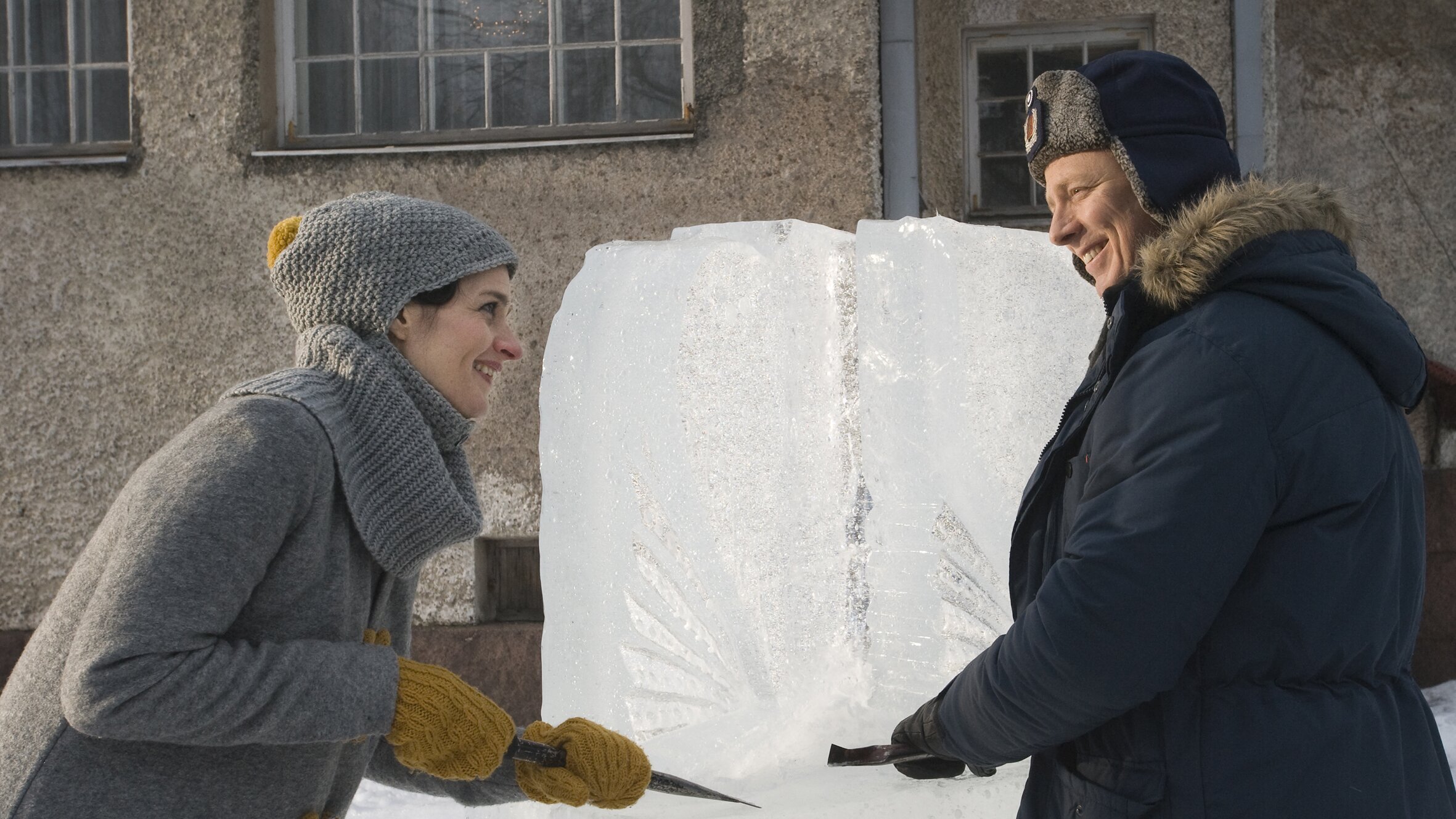 Onneli und Anneli im Winter