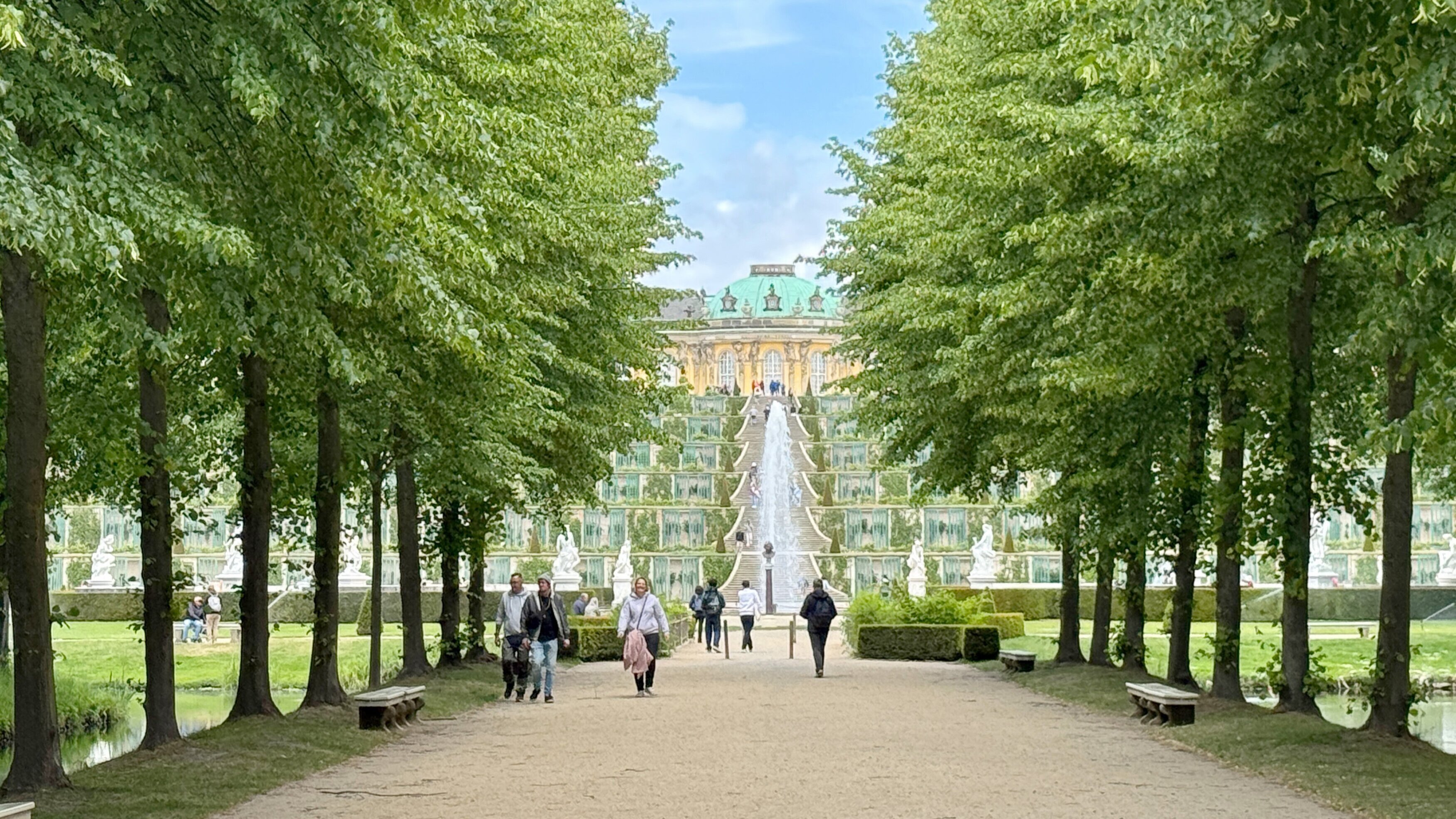 Königliche Gärten – Schloss Sanssouci