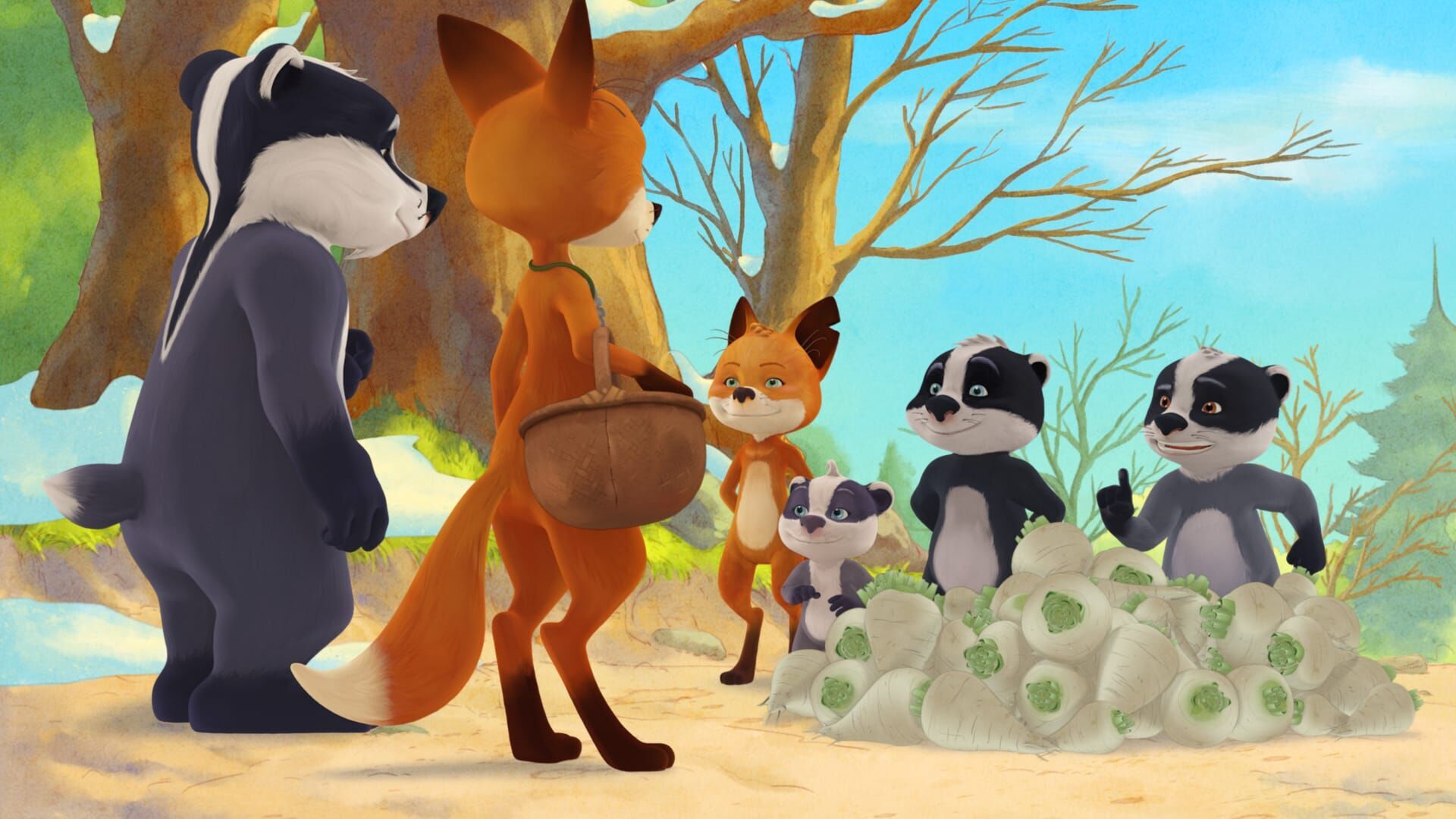 La Famille Blaireau-Renard