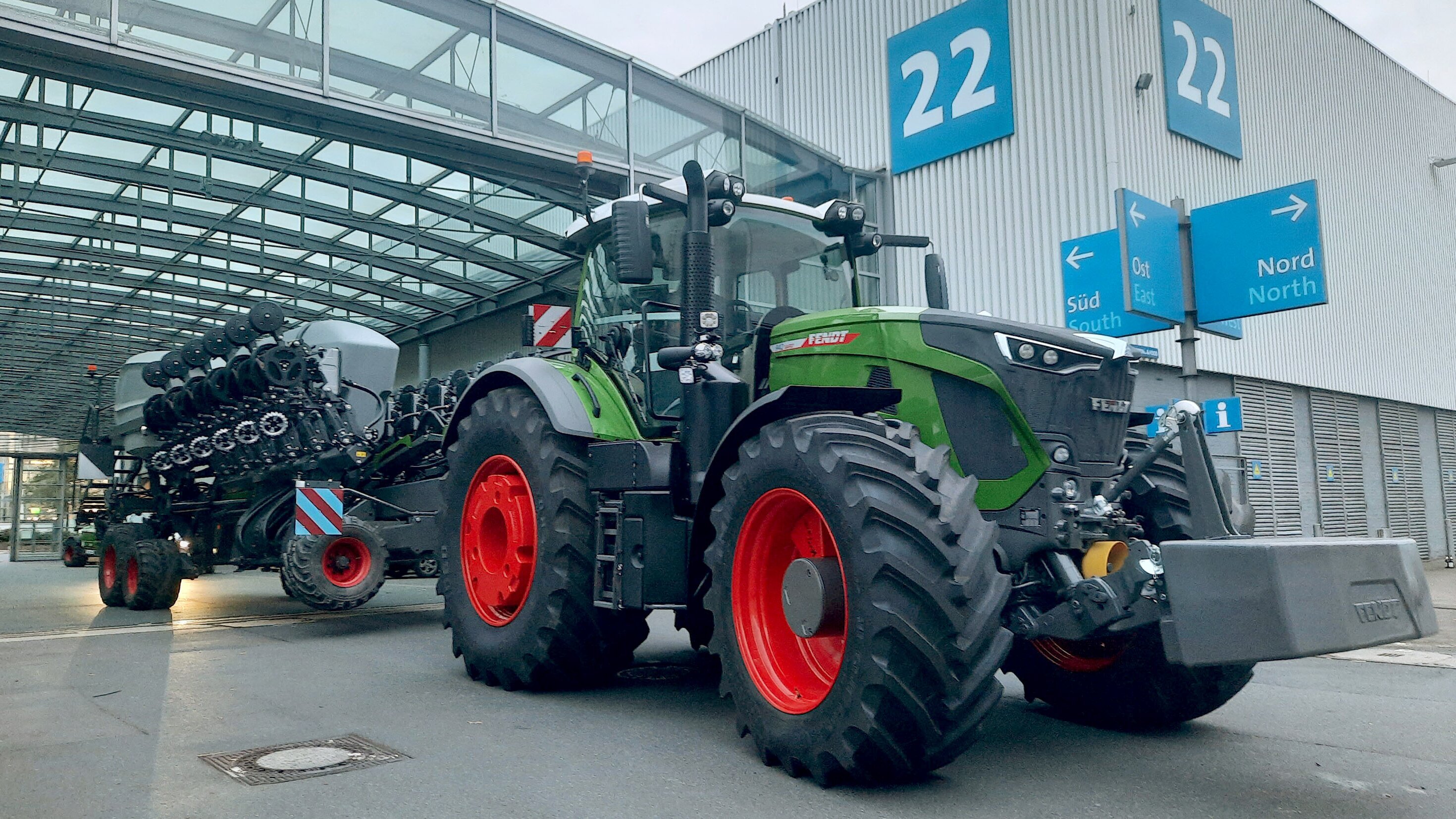 Trecker parken für Fortgeschrittene