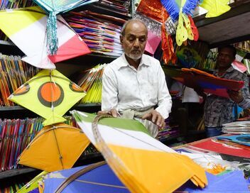 Inde, la magie des cerfs-volants