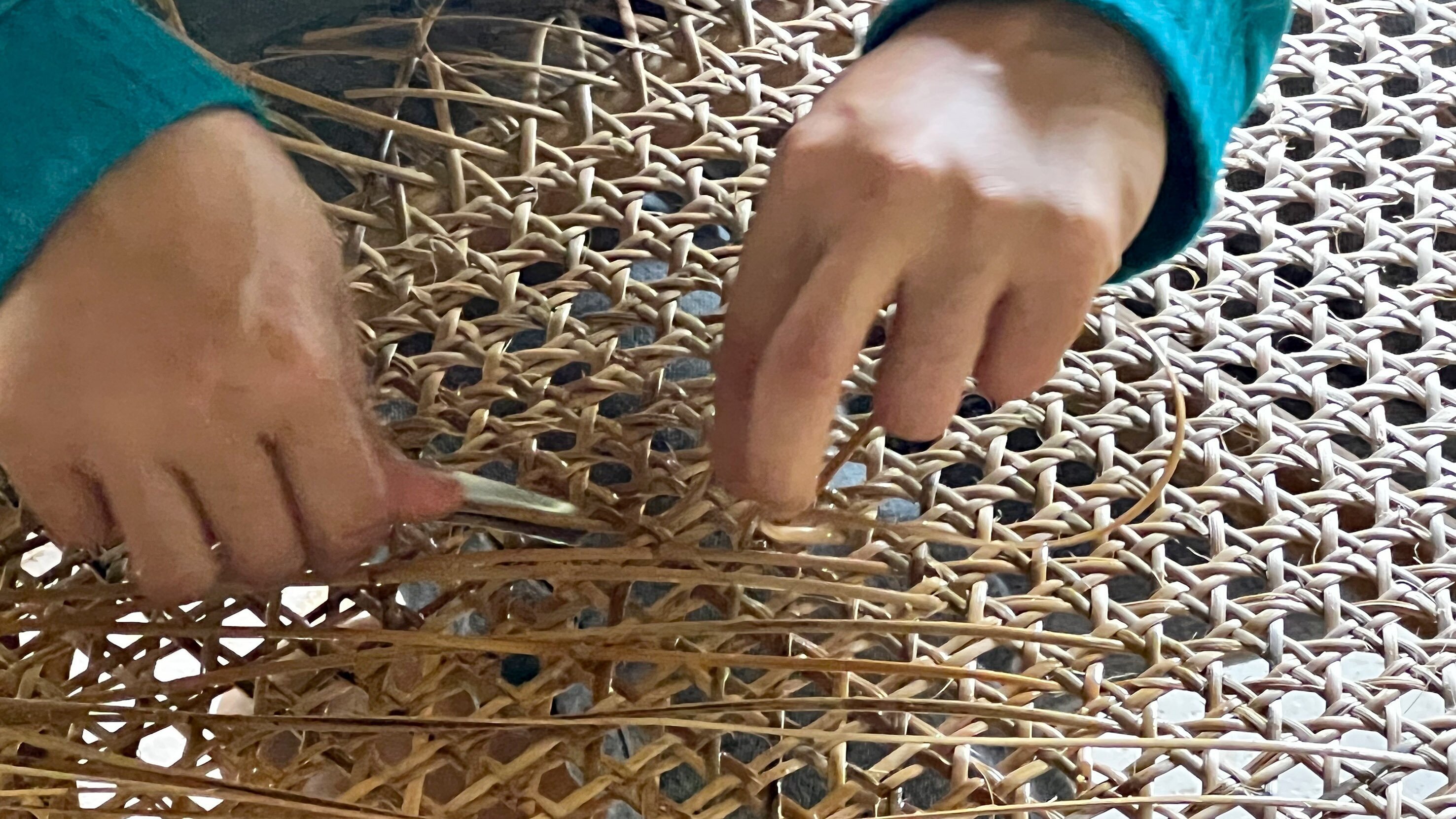 Handgemacht in Laos, Rares aus Rattan