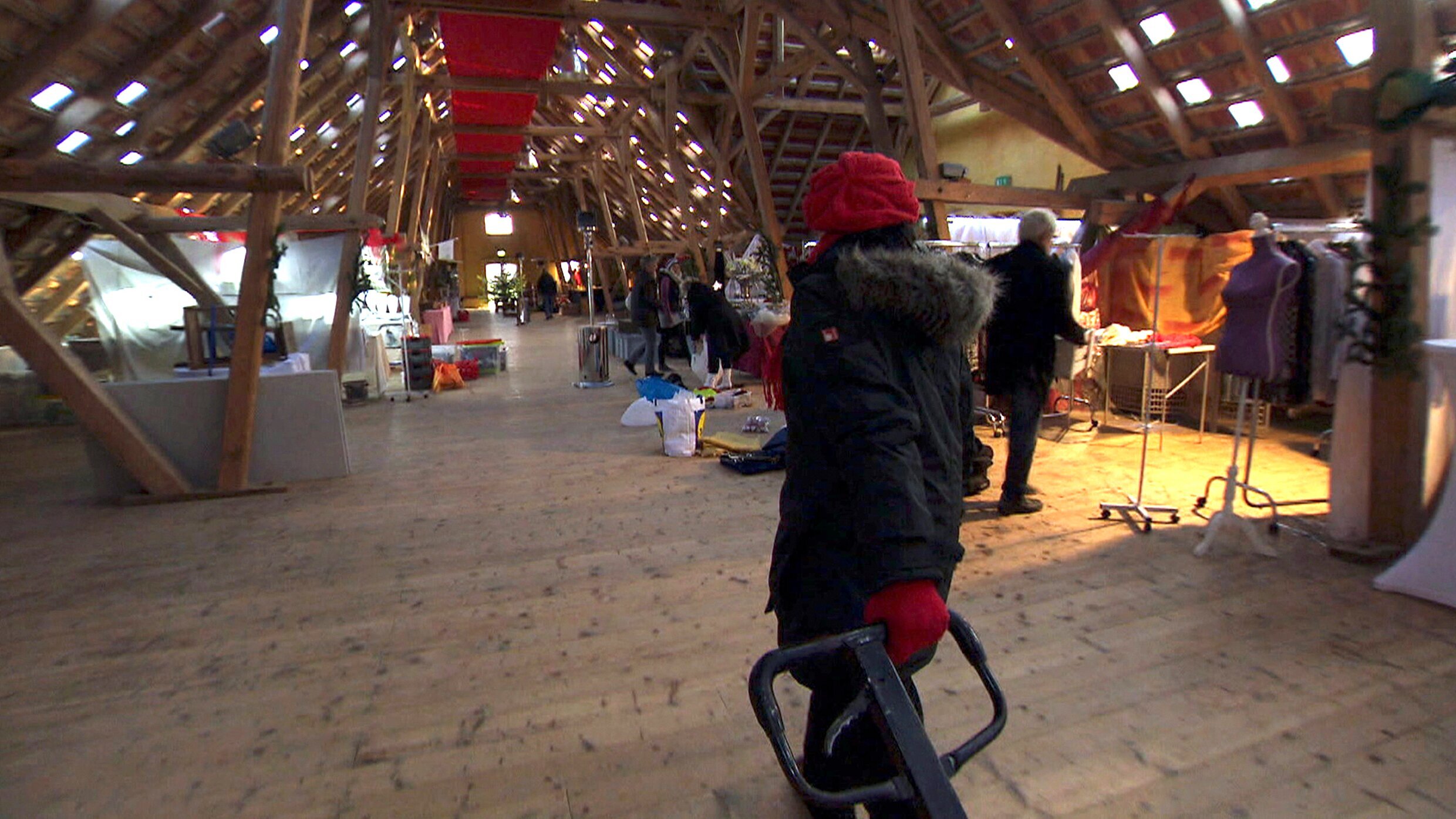 Weihnachtsmarkt in der Scheune