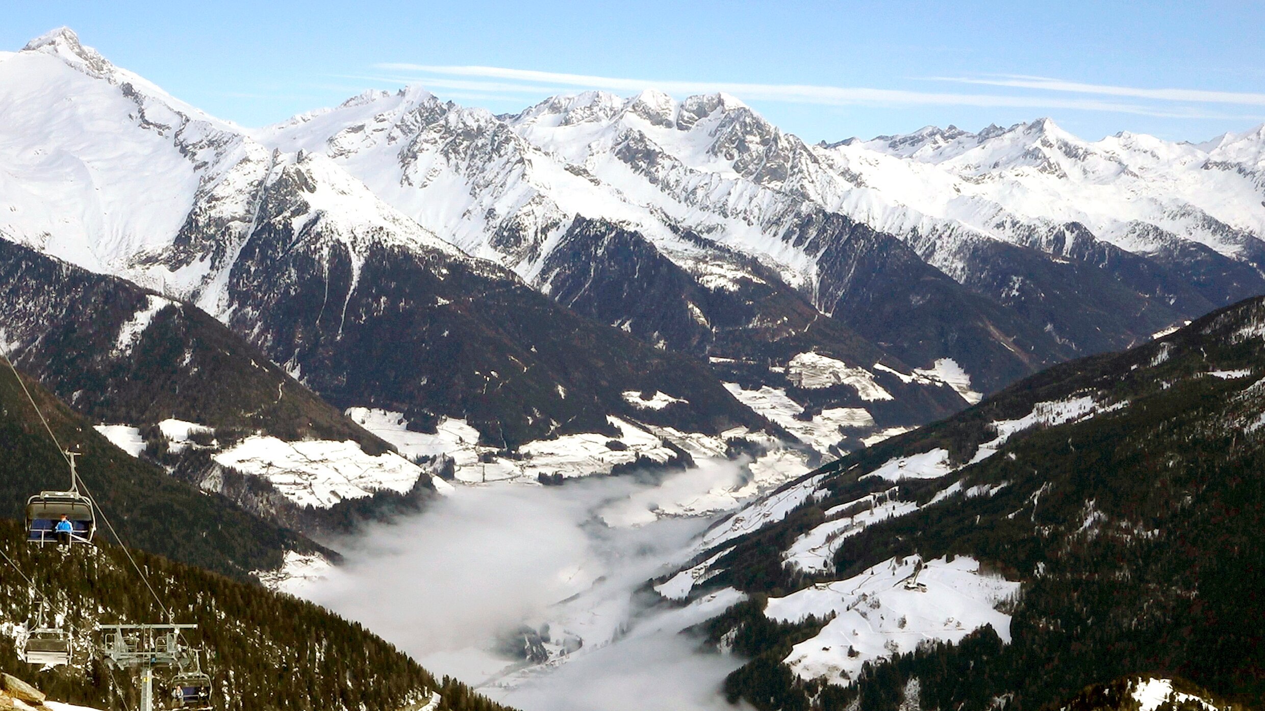 Winterzauber in den Ahrntaler Bergen