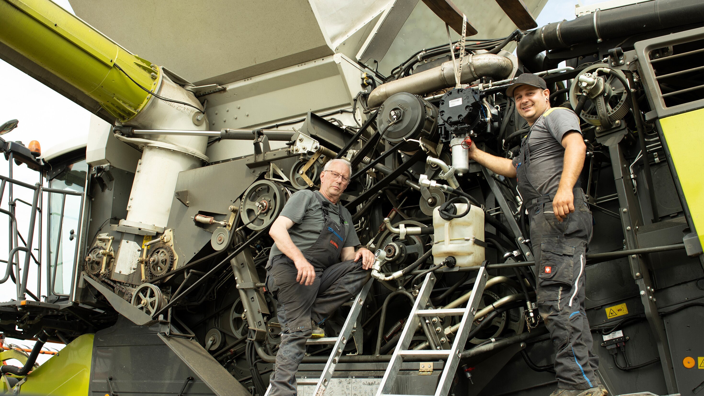 Werner & Robby retten die Ernte