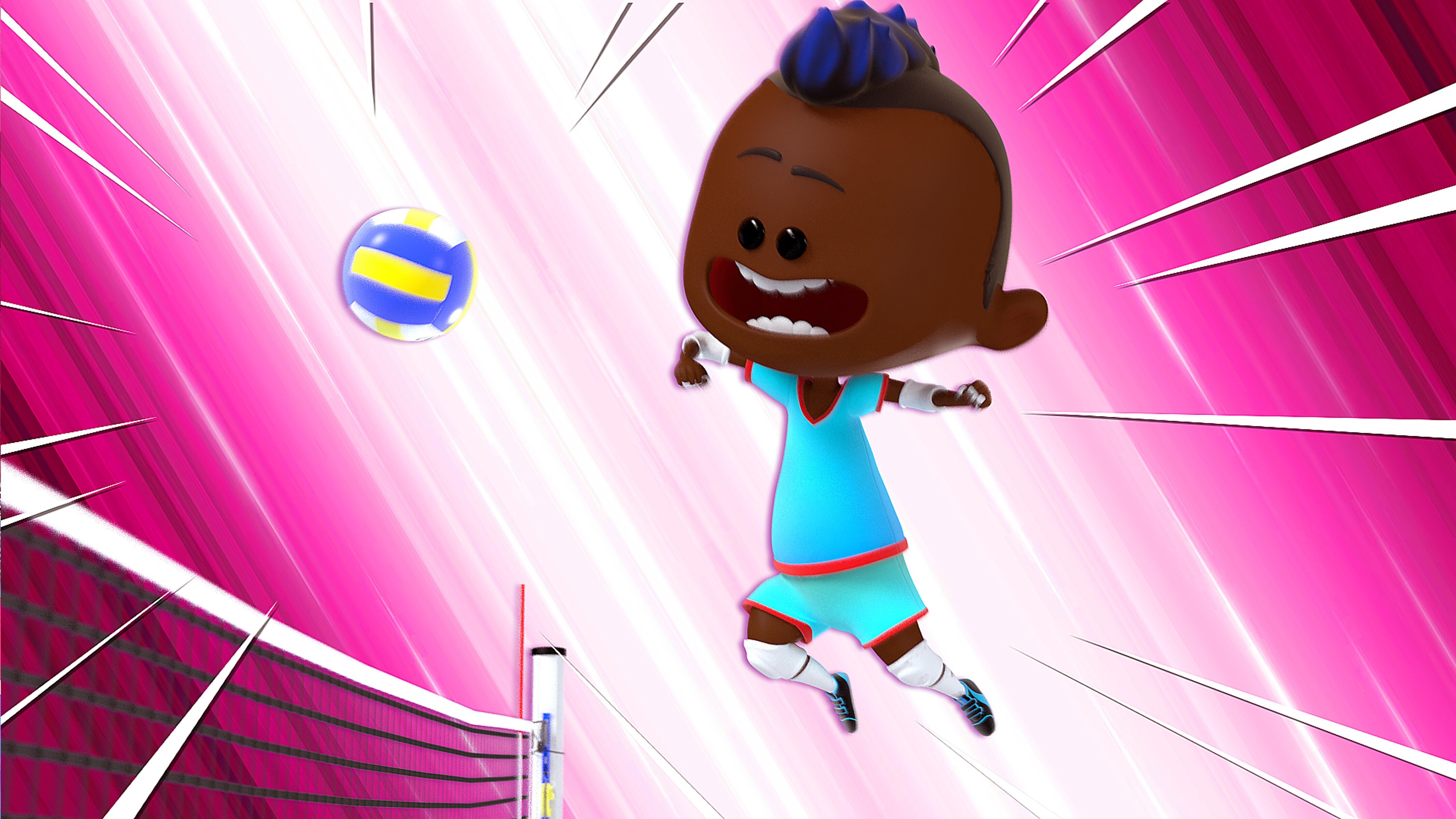Bande de sportifs