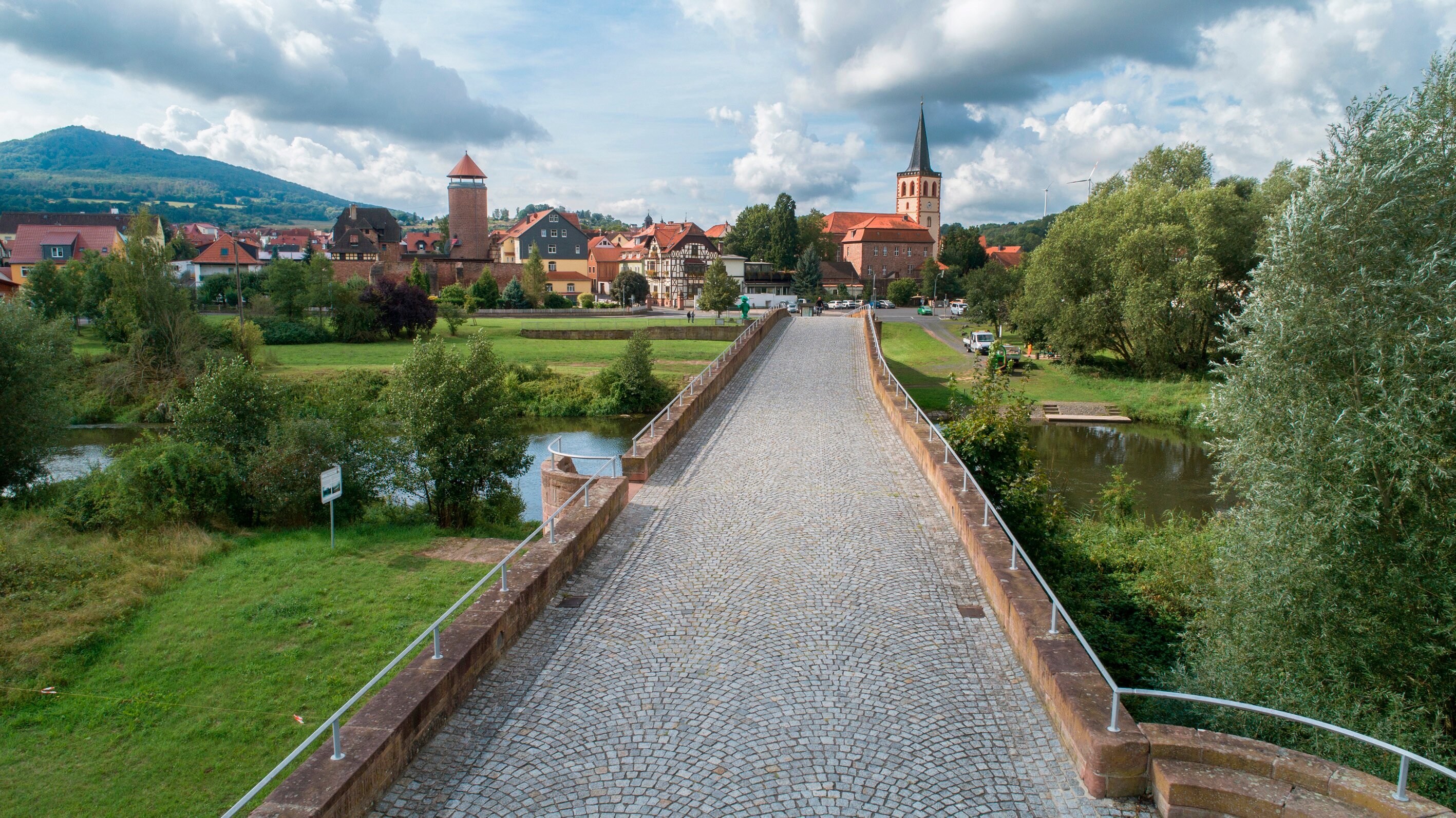 Die Brücke der Einheit in Vacha